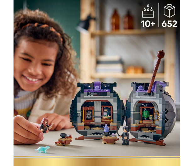 LEGO HARRY POTTER 76464 Kociołek: sekretna sala zajęć z eliksirów - 1473580 - zdjęcie 4